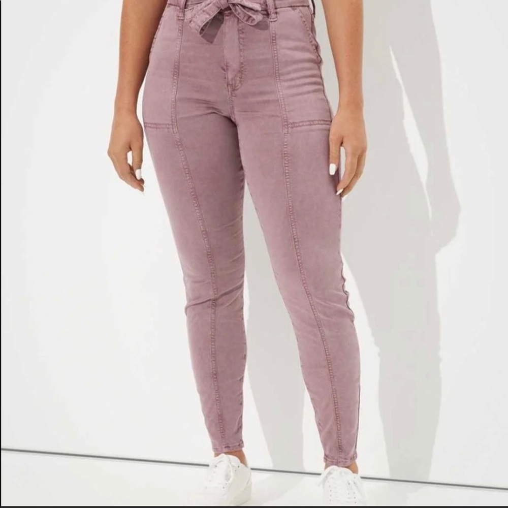 American Eagle CURVY FIT High Rise Jegging Rose, 6 W’s